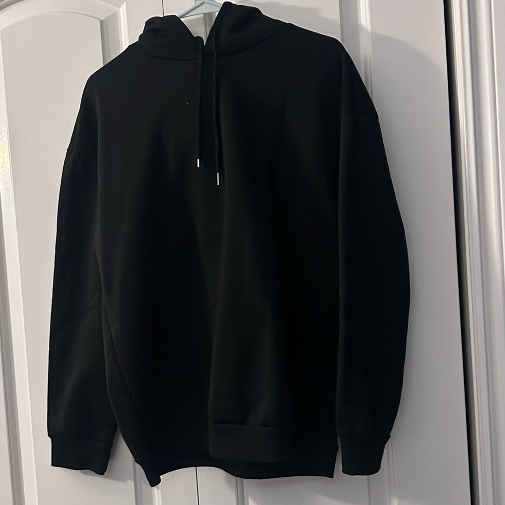 Men's Black Hoodie Sweater